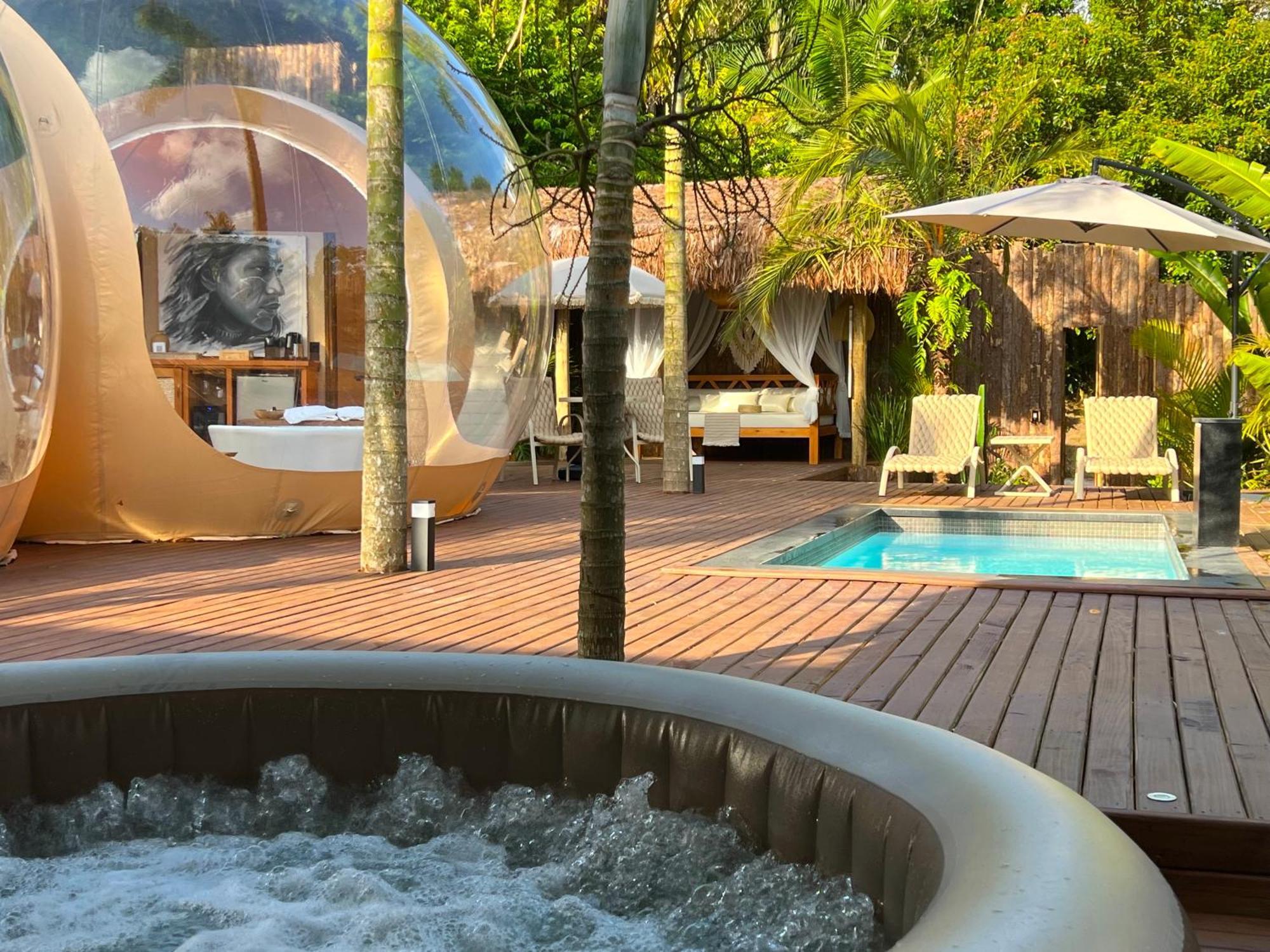 Zion Bubble Glamping Hotel Florianópolis Buitenkant foto
