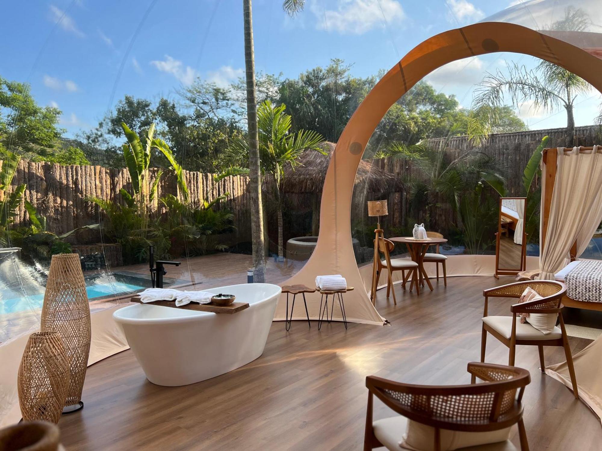 Zion Bubble Glamping Hotel Florianópolis Buitenkant foto