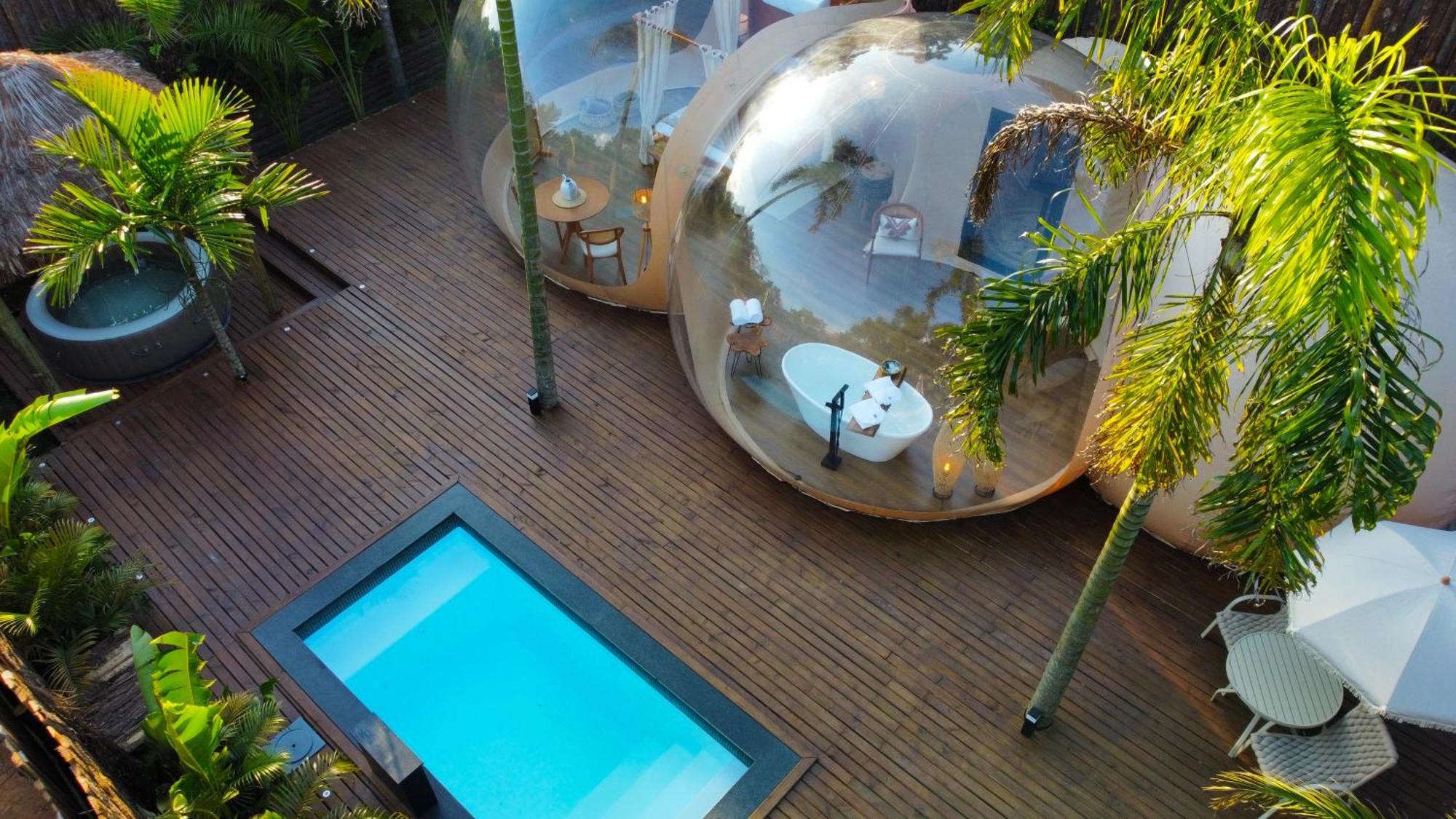 Zion Bubble Glamping Hotel Florianópolis Buitenkant foto