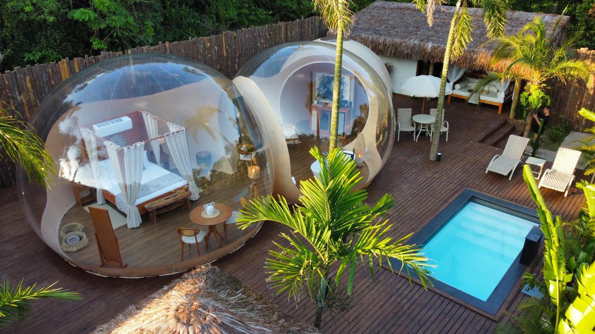 Zion Bubble Glamping Hotel Florianópolis Buitenkant foto