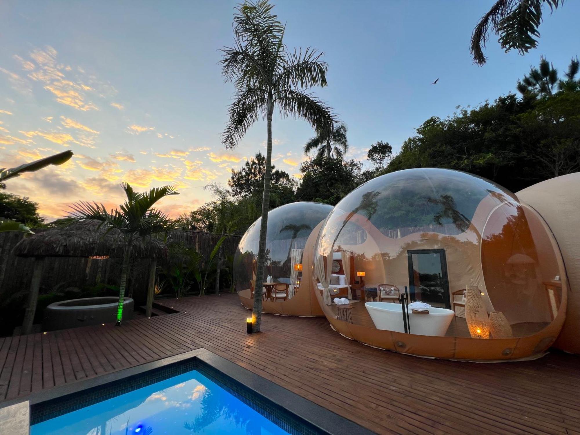 Zion Bubble Glamping Hotel Florianópolis Buitenkant foto