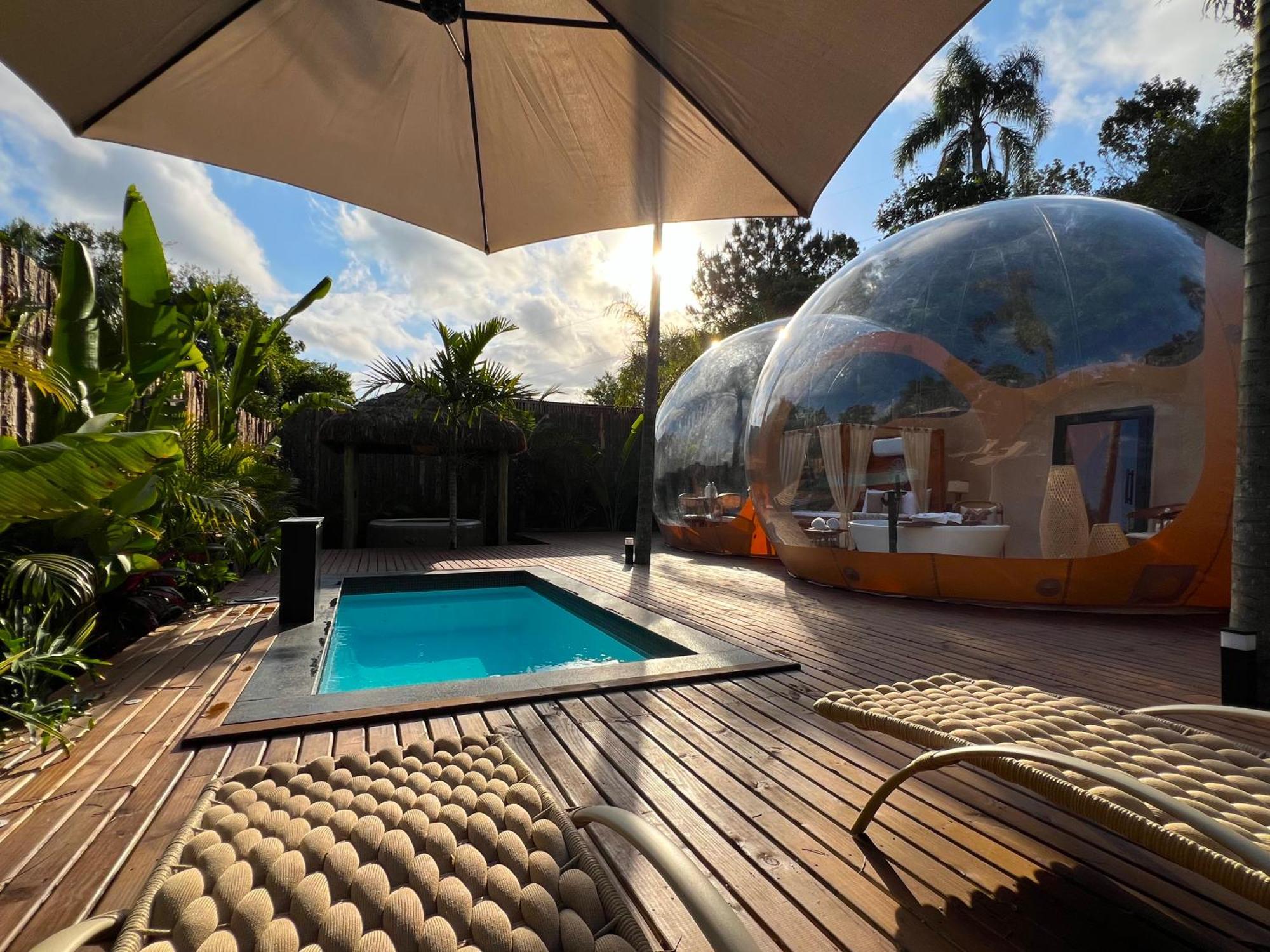 Zion Bubble Glamping Hotel Florianópolis Buitenkant foto