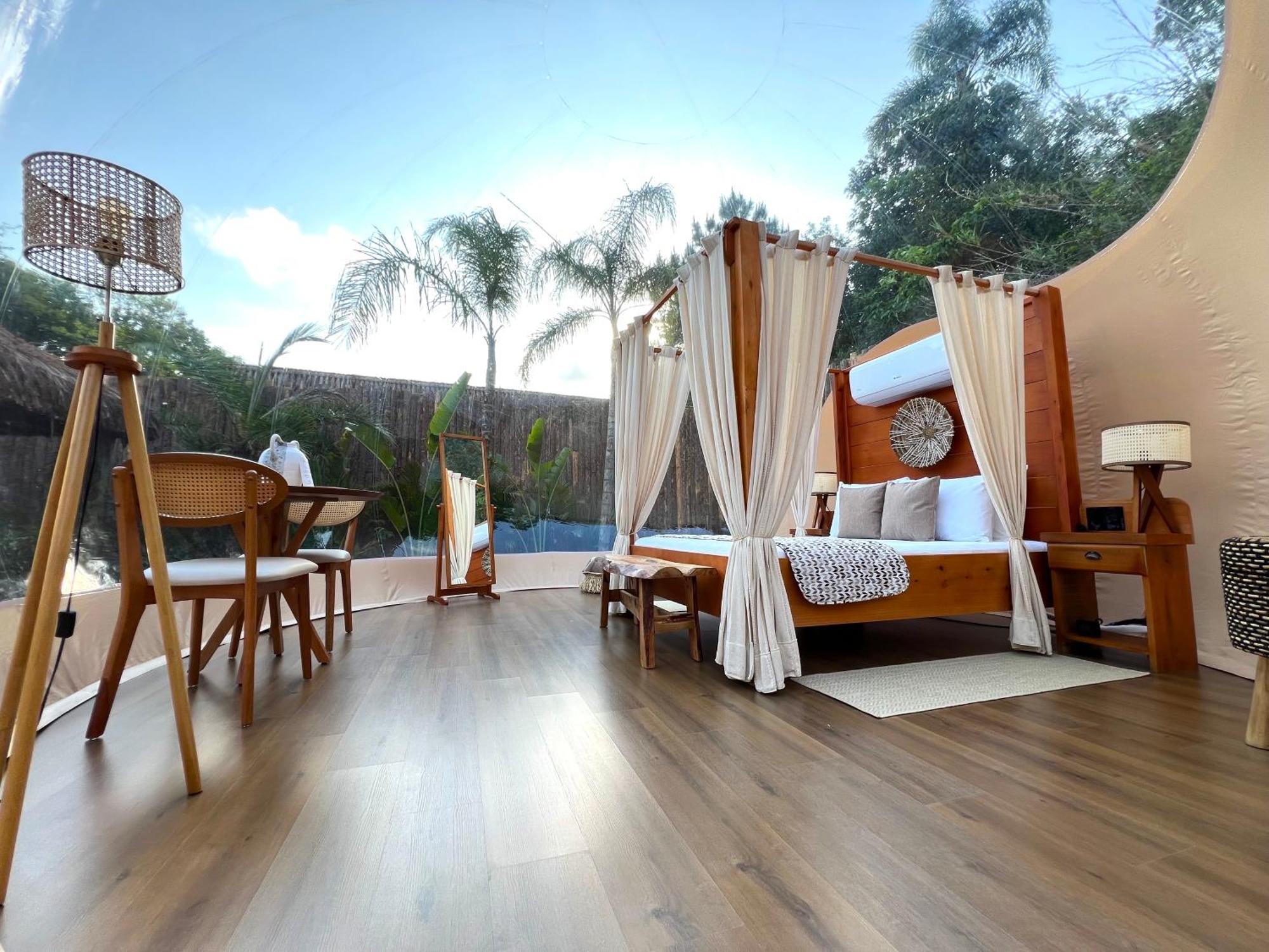 Zion Bubble Glamping Hotel Florianópolis Buitenkant foto