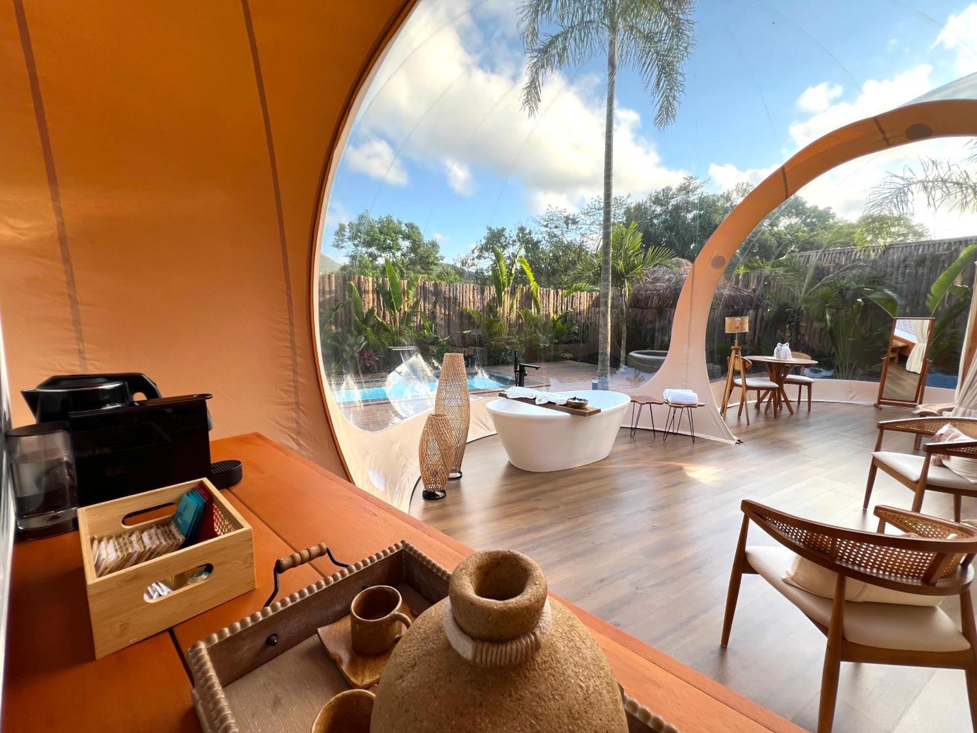 Zion Bubble Glamping Hotel Florianópolis Buitenkant foto