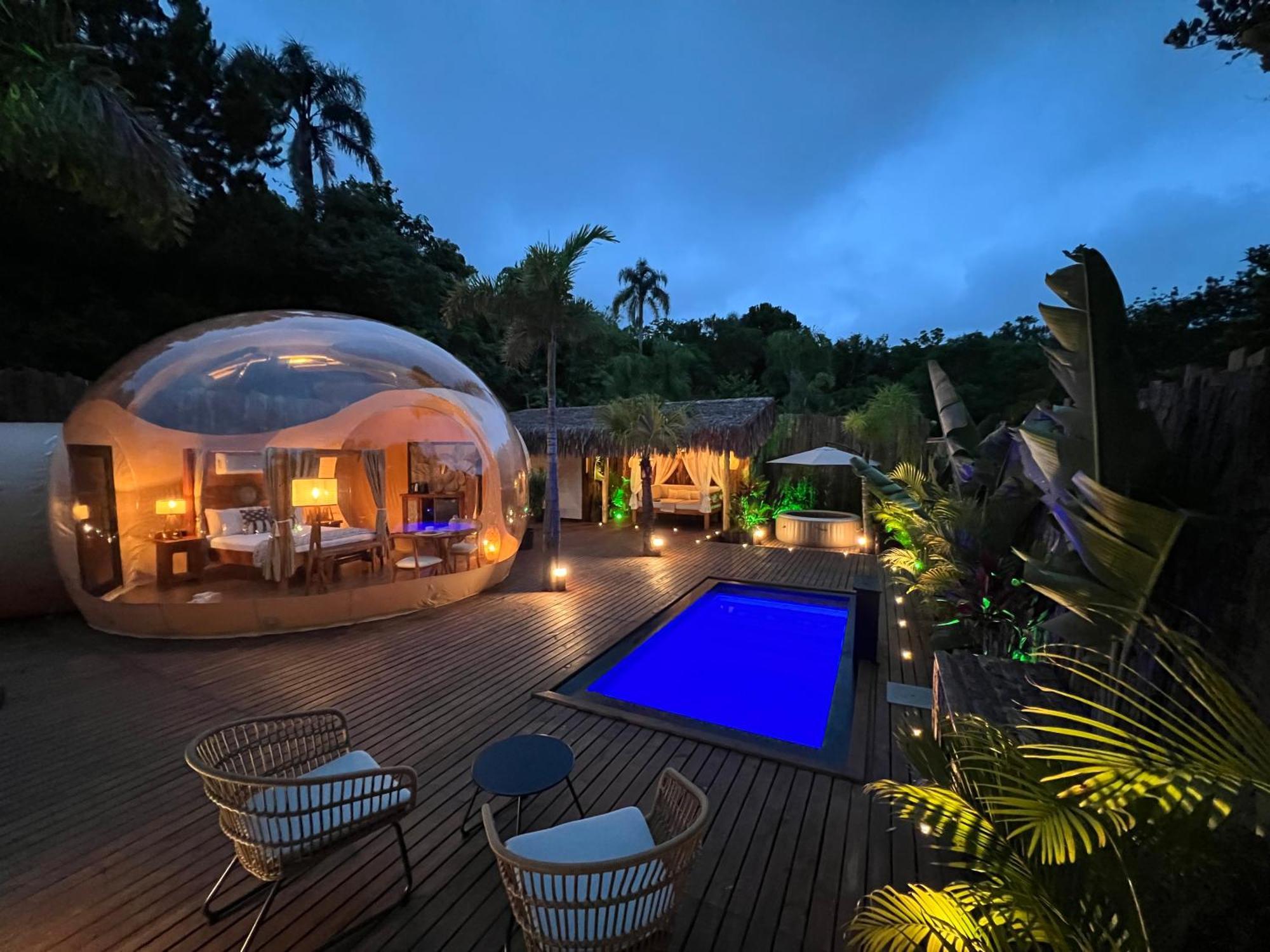 Zion Bubble Glamping Hotel Florianópolis Buitenkant foto