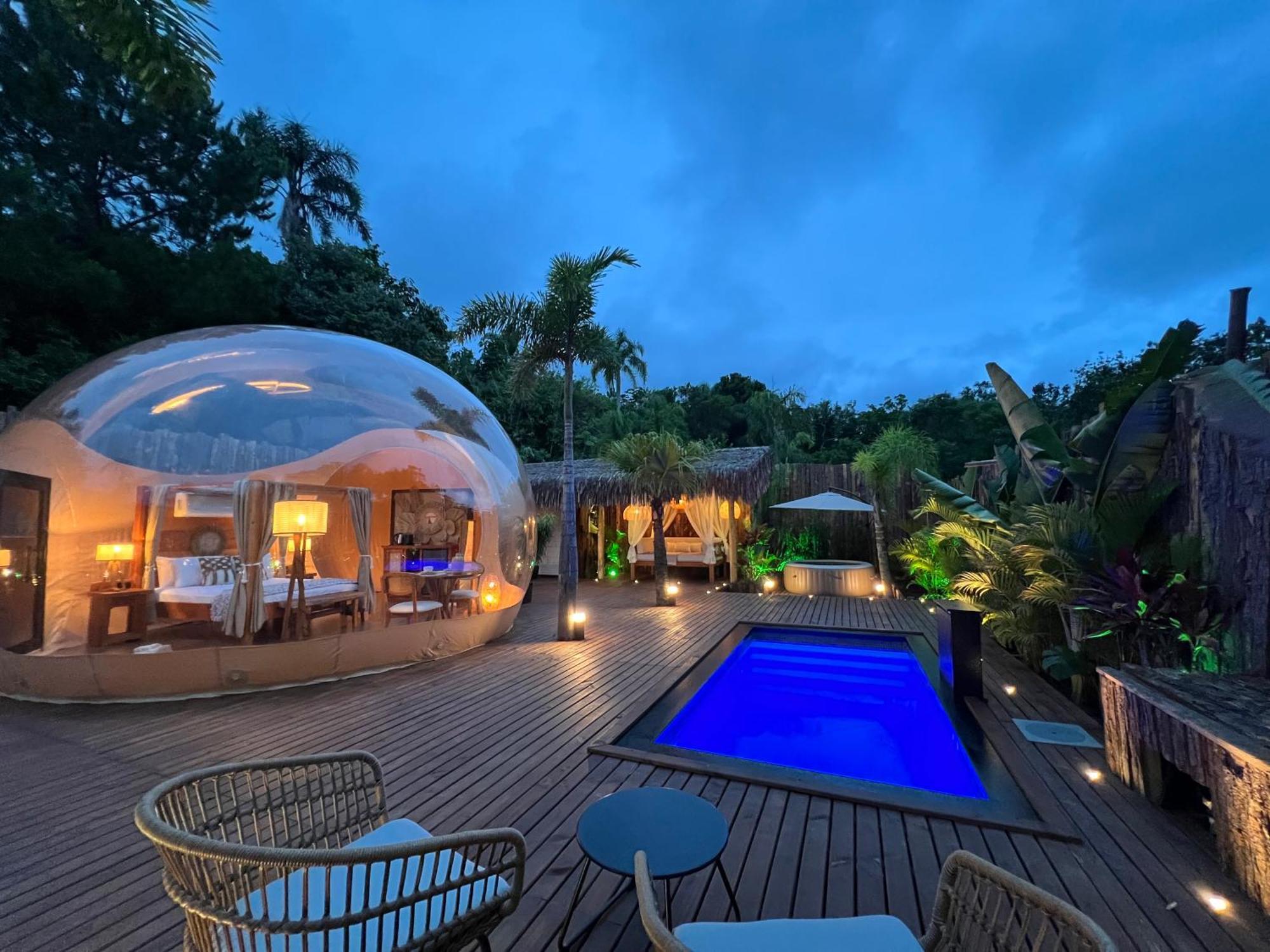 Zion Bubble Glamping Hotel Florianópolis Buitenkant foto