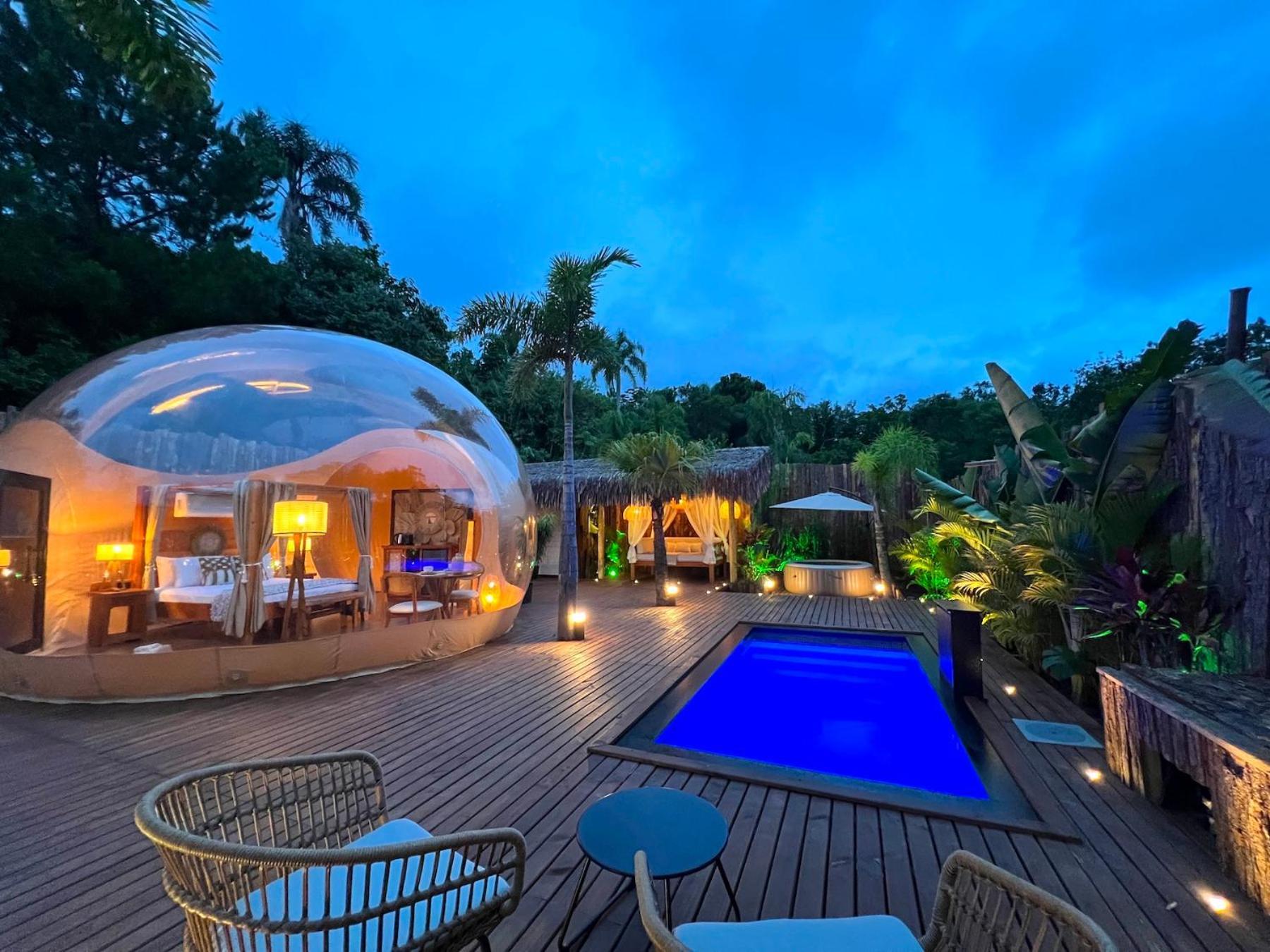 Zion Bubble Glamping Hotel Florianópolis Buitenkant foto