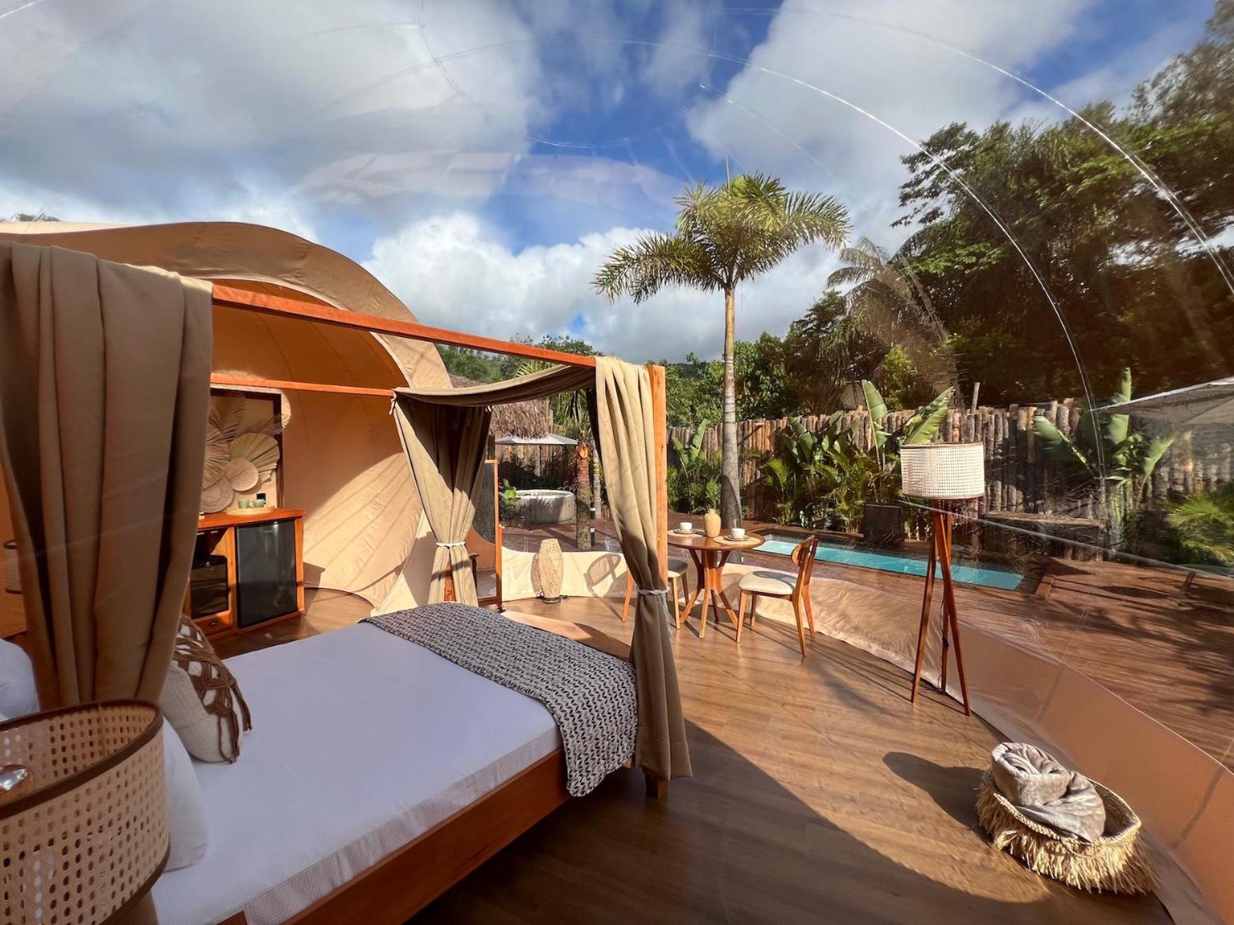 Zion Bubble Glamping Hotel Florianópolis Buitenkant foto