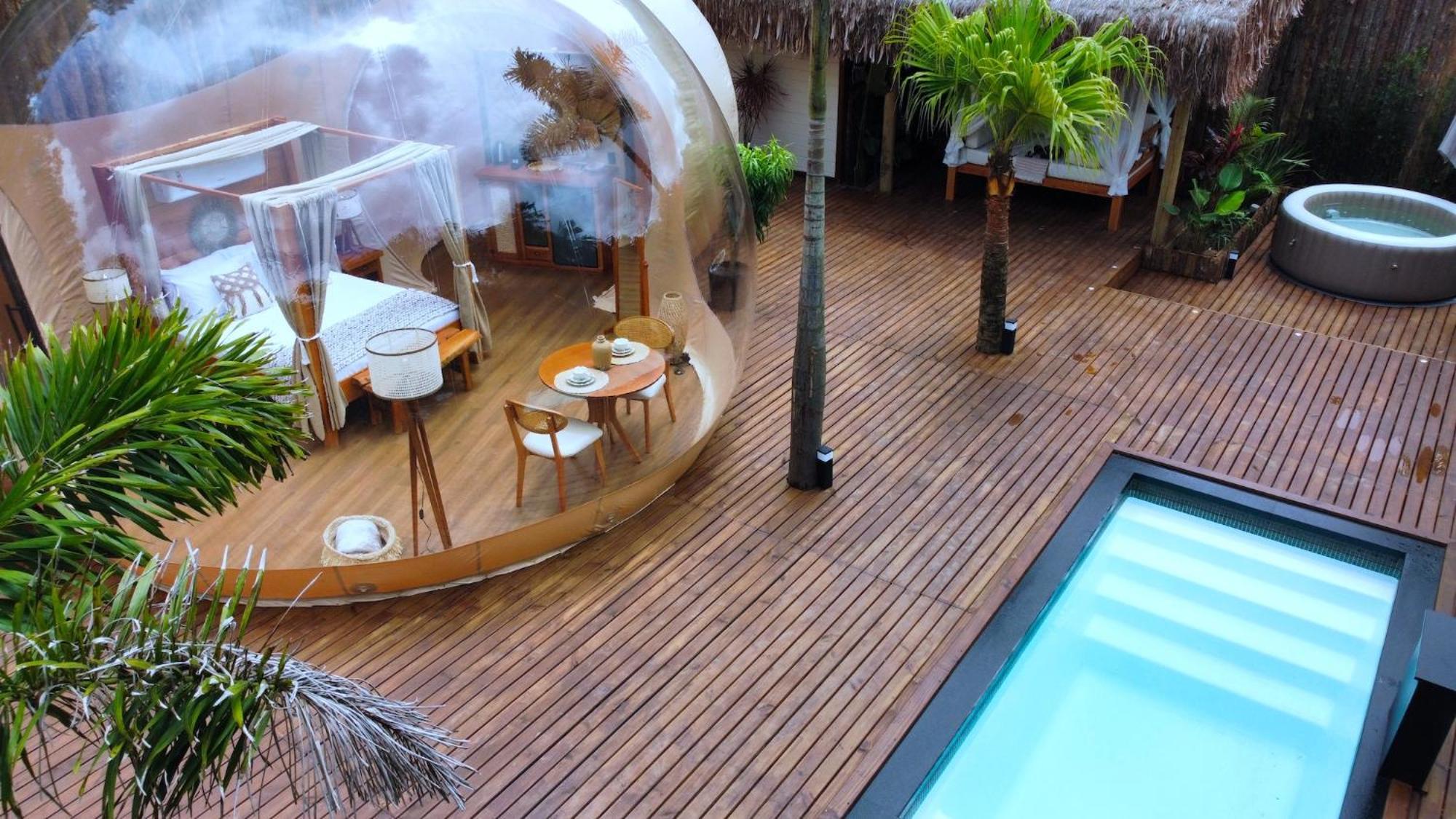 Zion Bubble Glamping Hotel Florianópolis Buitenkant foto